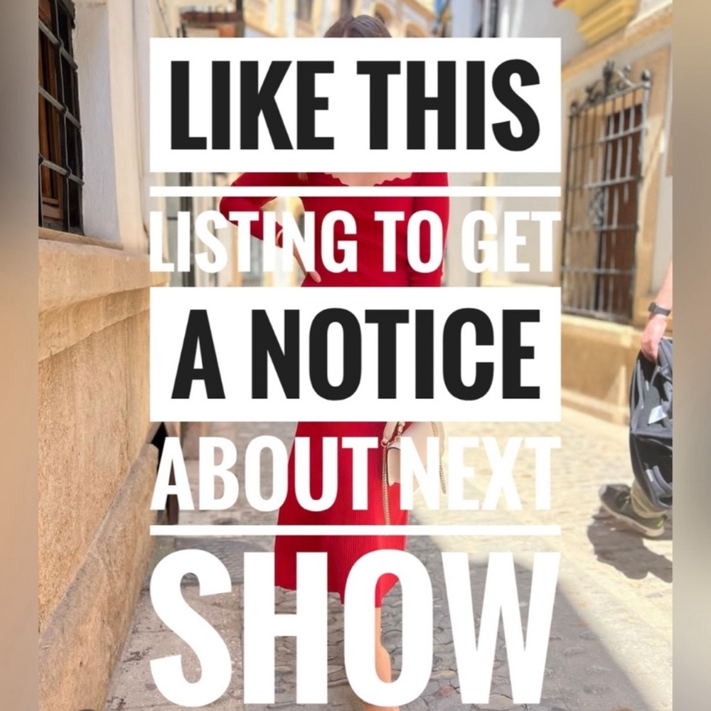 Live show notification